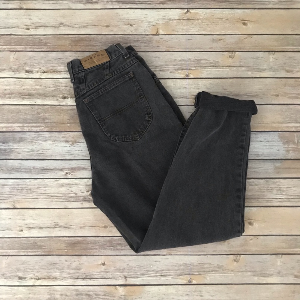 Riders High Waisted Tapered Leg Mom Jean size 12